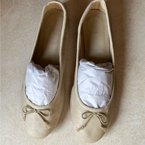 JCrew Bone color Ballet Flat size 9-1/2